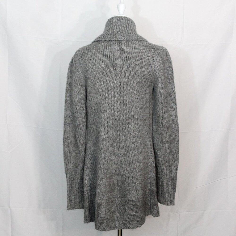 Guess Grey Knit Open Front Cardigan Size M - Picture 4 of 7